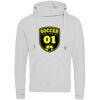 Cross neck hoodie Thumbnail